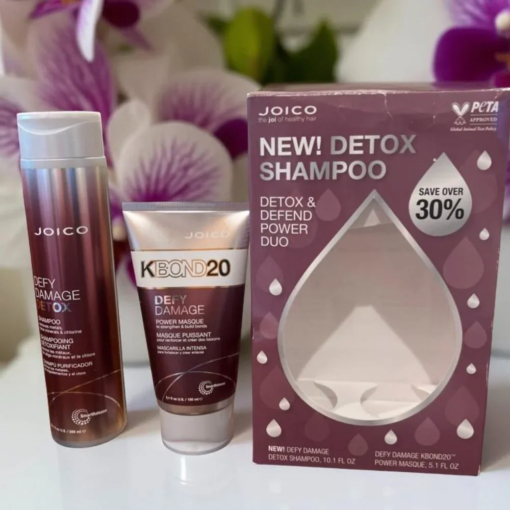 Joico Defy Damage Detox Shampoo 10.1 oz& KBond20 Power Masque 5.1 oz